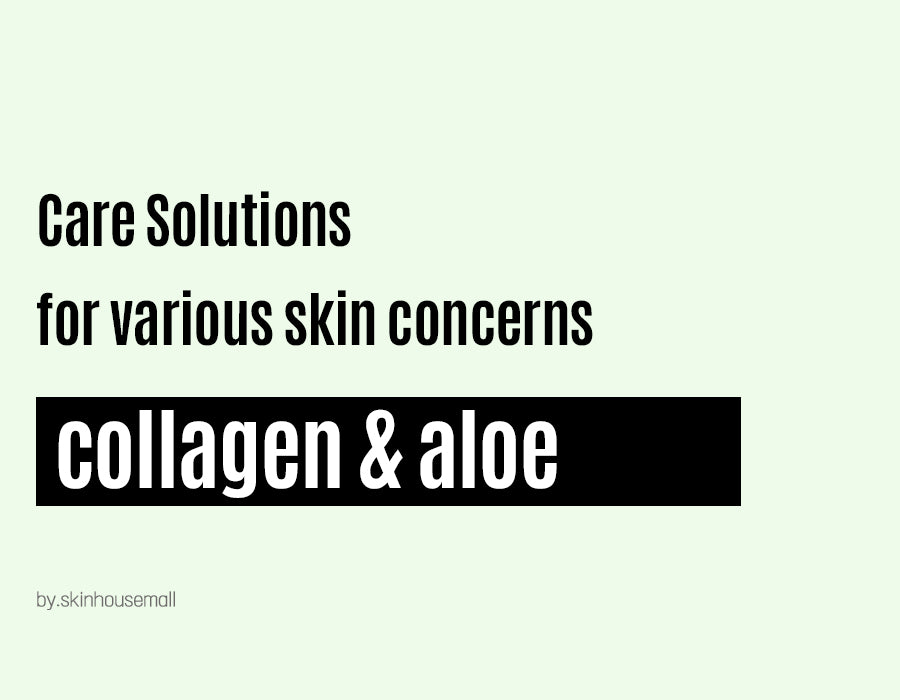 Solutions for Different Skin Concerns, Collagen & Aloe