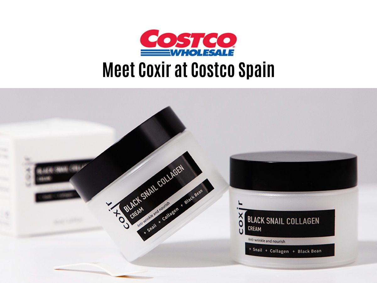 Coxir 'Black Snail Collagen' line now available on Costco in Europe