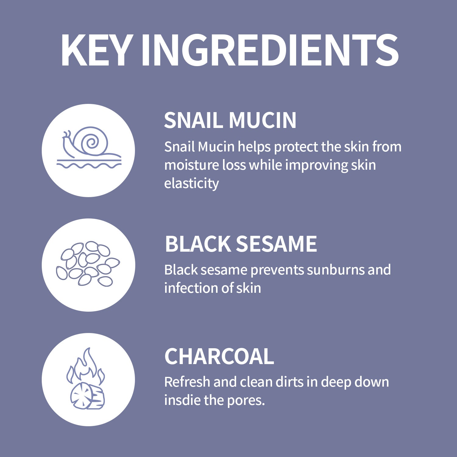 Black Snail Bubble Mask