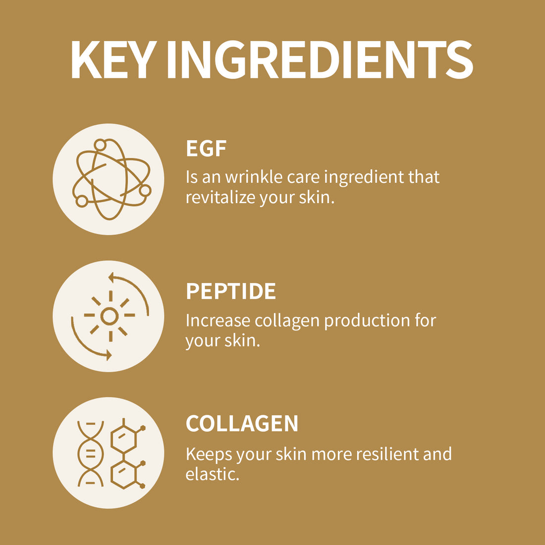 Intensive EGF Peptides Cream Mask Pack