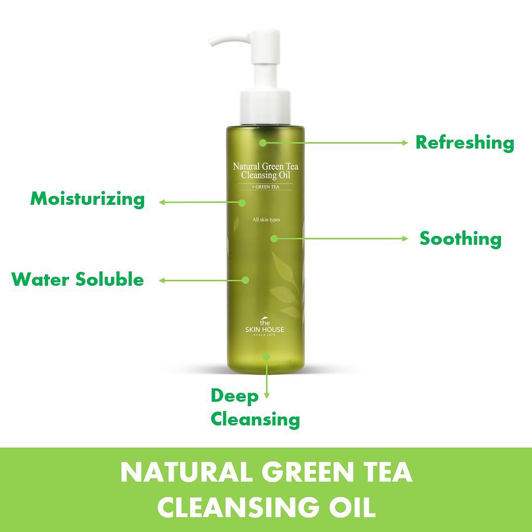 Natural Green Tea Cleansing Oil
