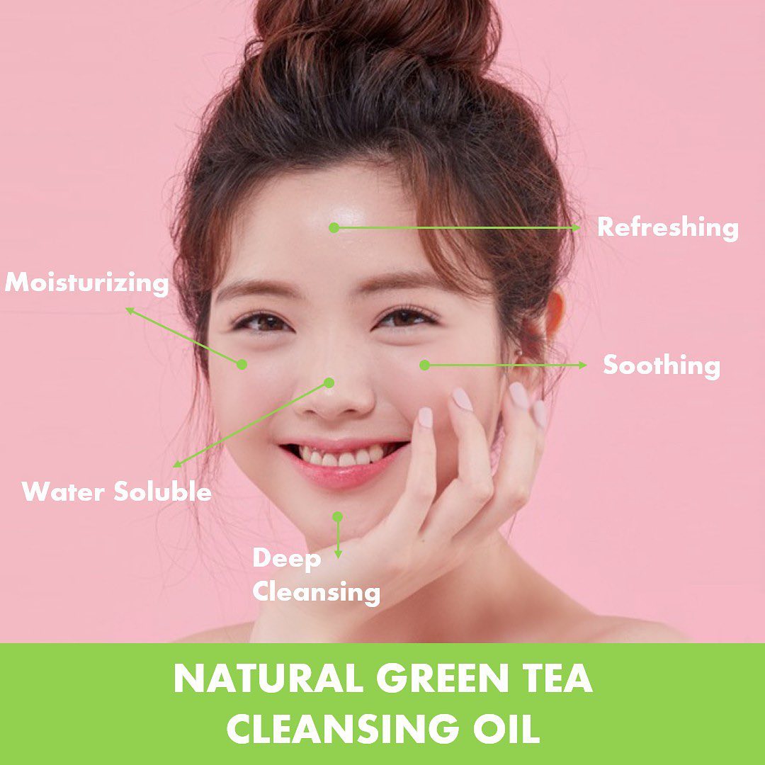 Natural Green Tea Cleansing Oil