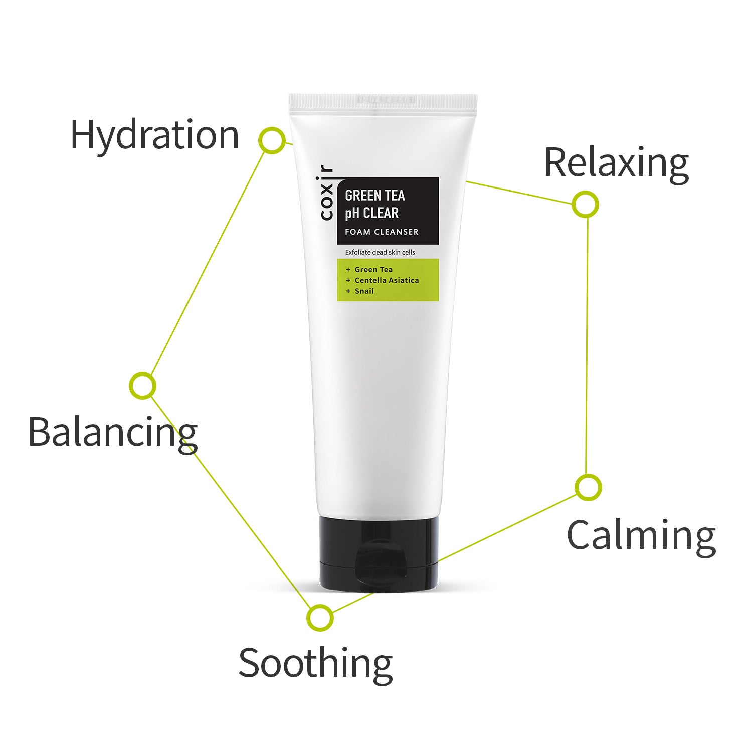 Greentea pH Clear Foam Cleanser